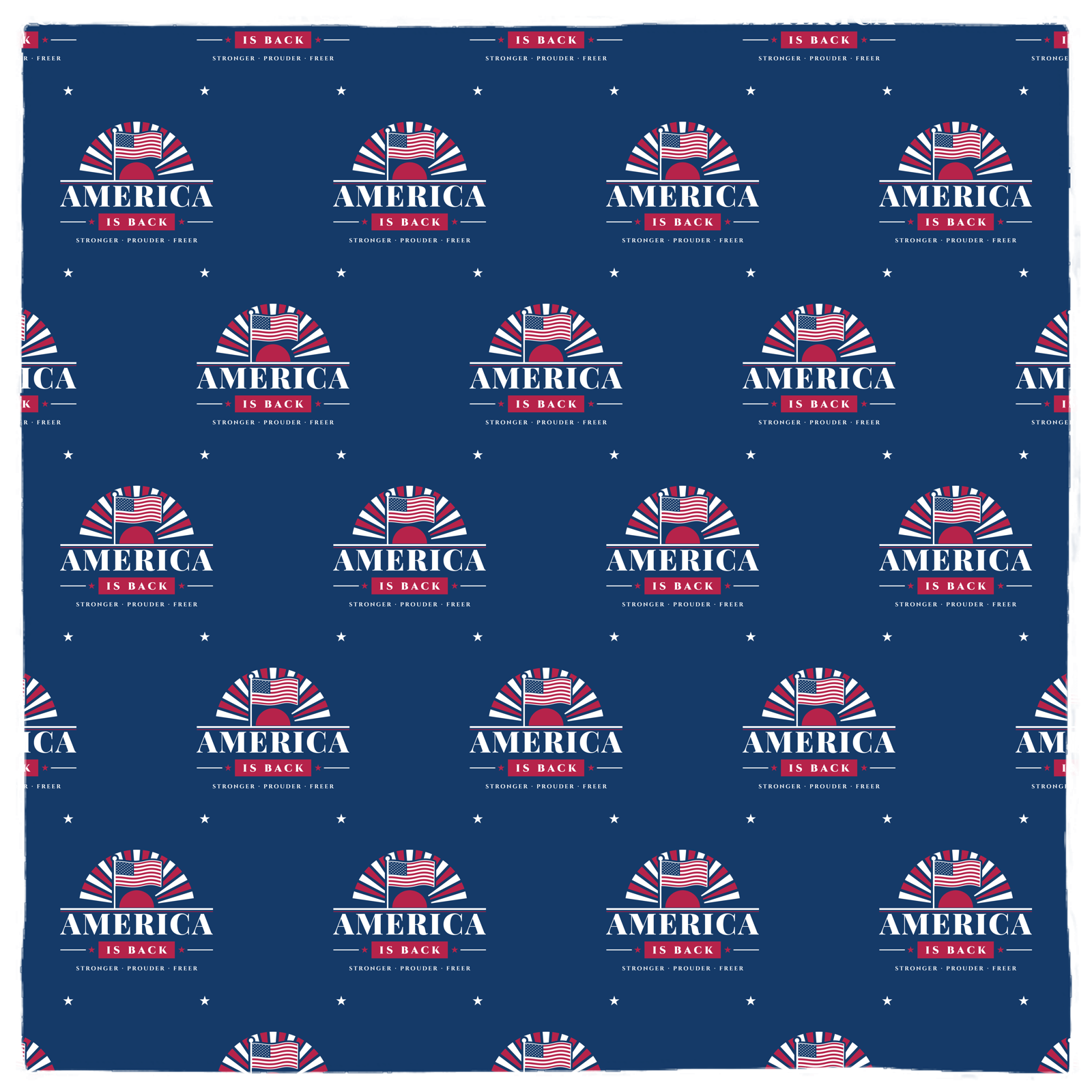 America Is Back Bandana