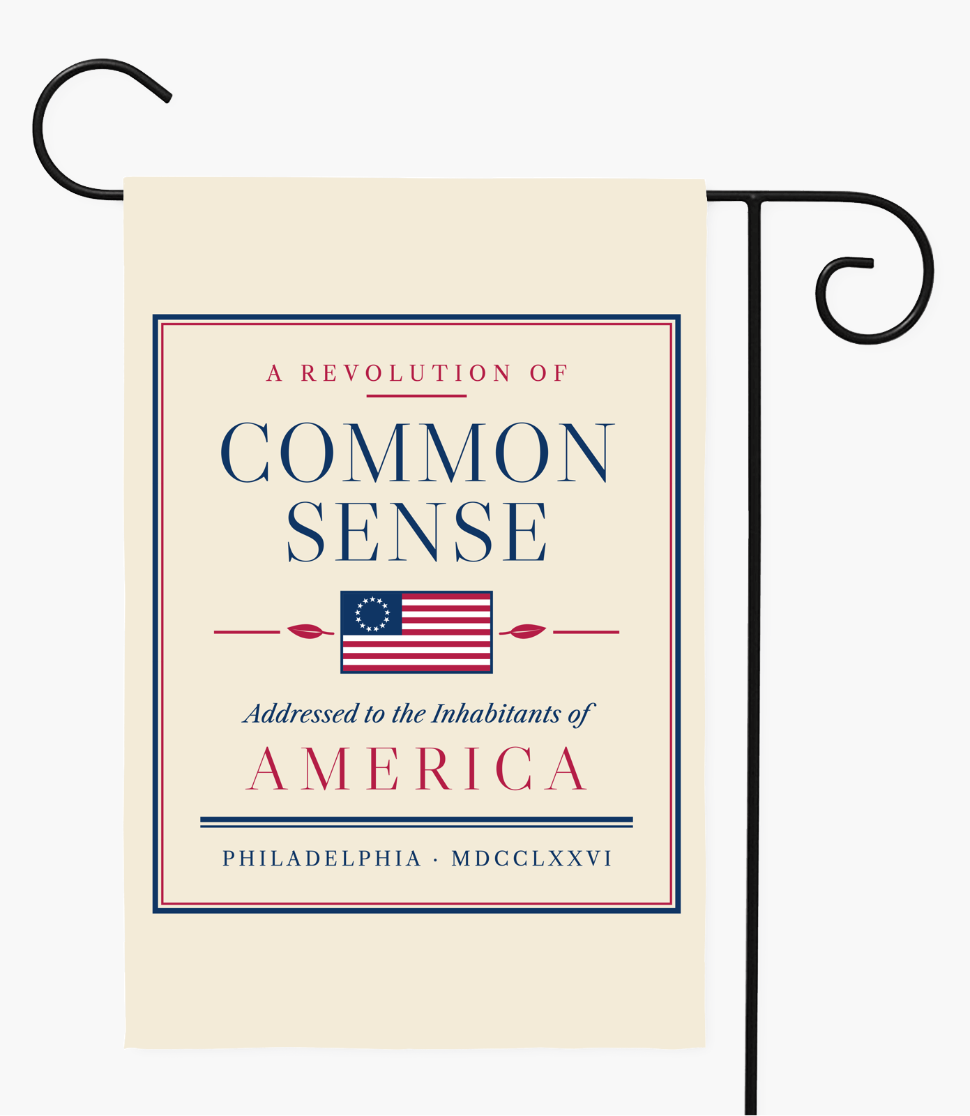 Common Sense Garden Flag