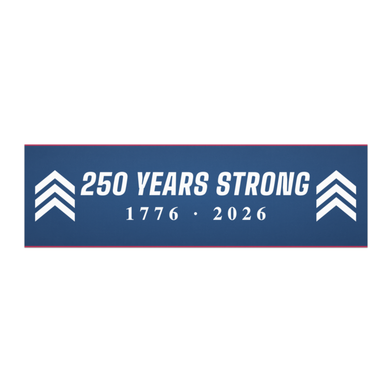250 Years Strong Bumper Magnet
