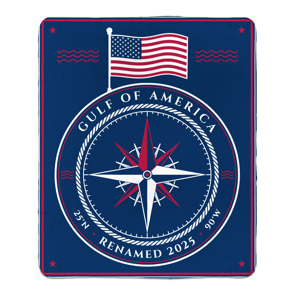 Gulf of America Sherpa Blanket