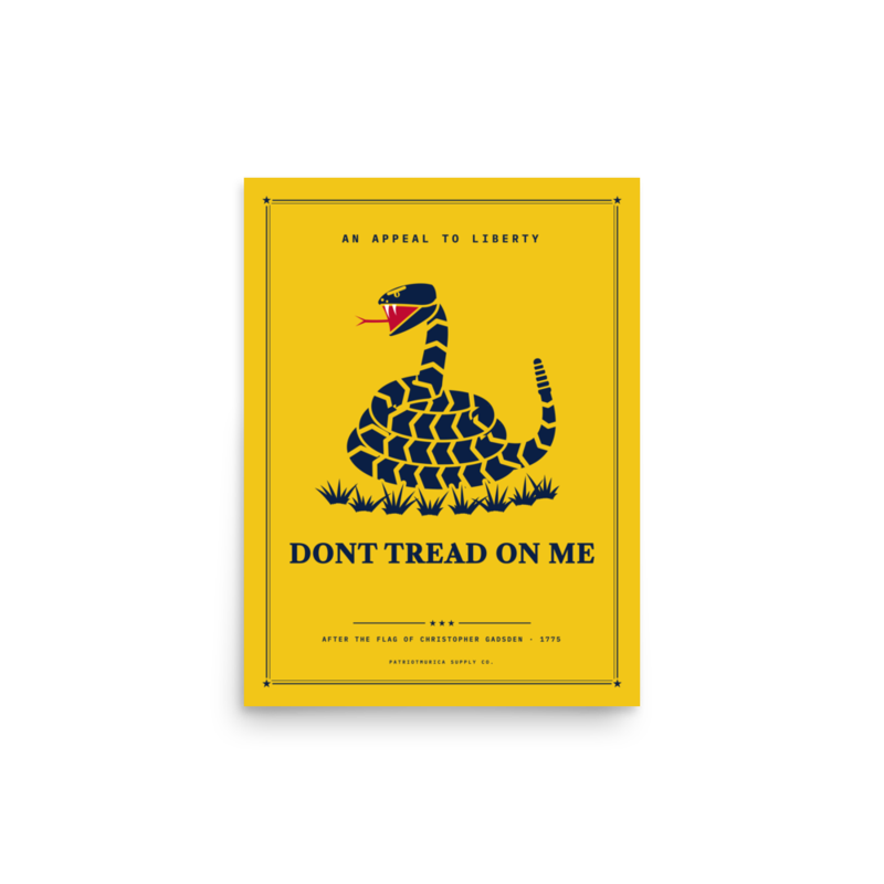 Don’t Tread on Me Poster