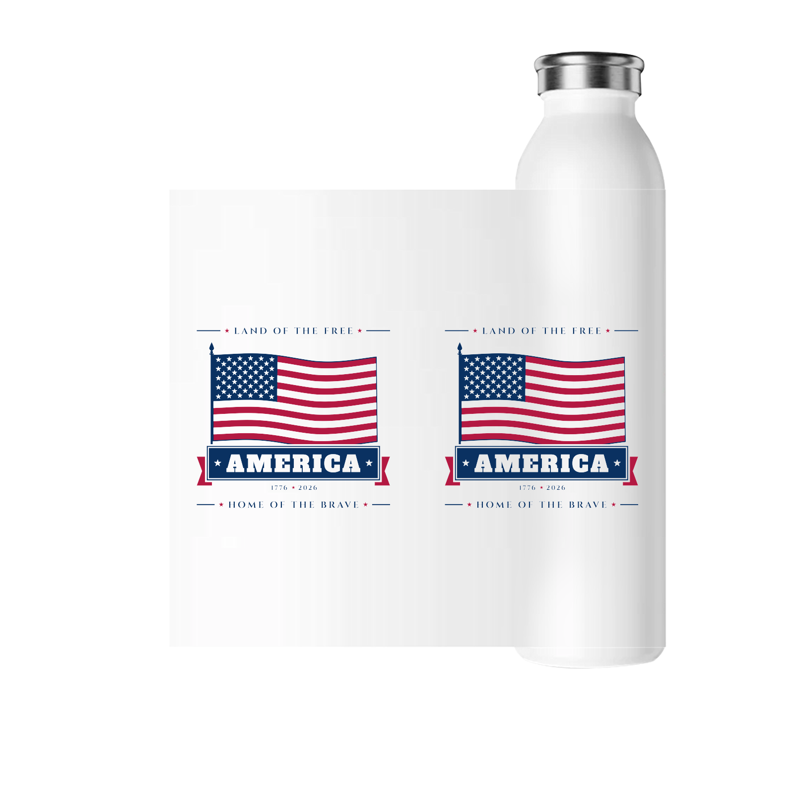 America Water Bottle