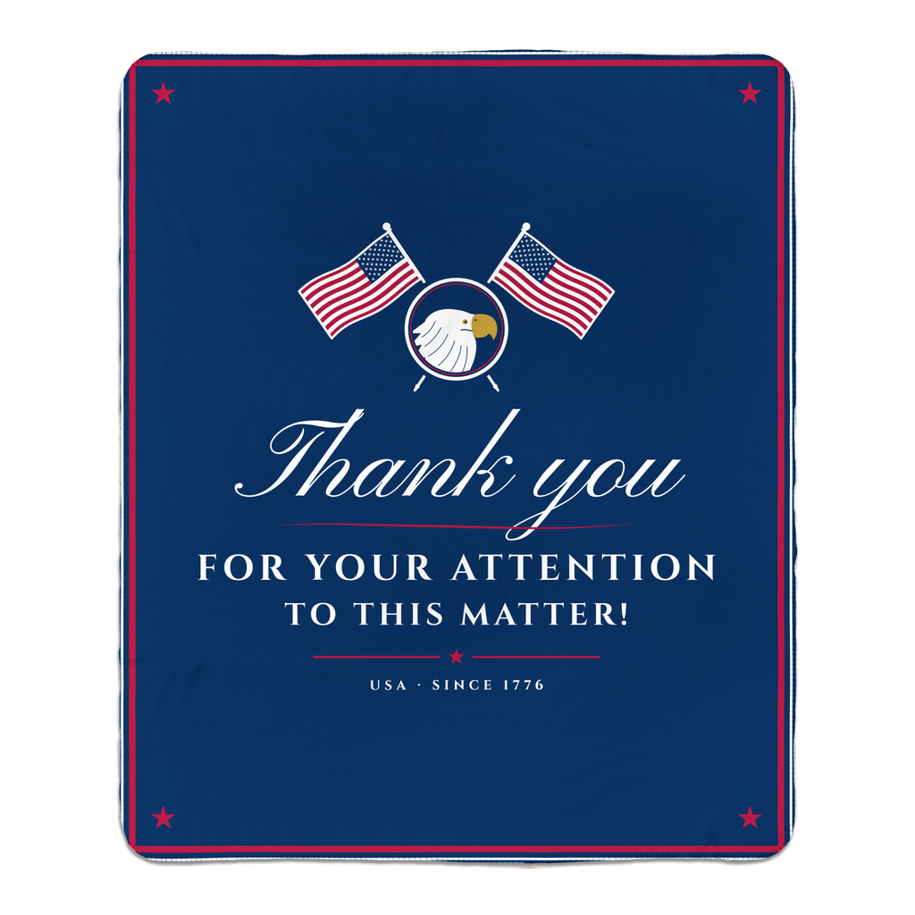 Thank You for Your Attention Sherpa Blanket