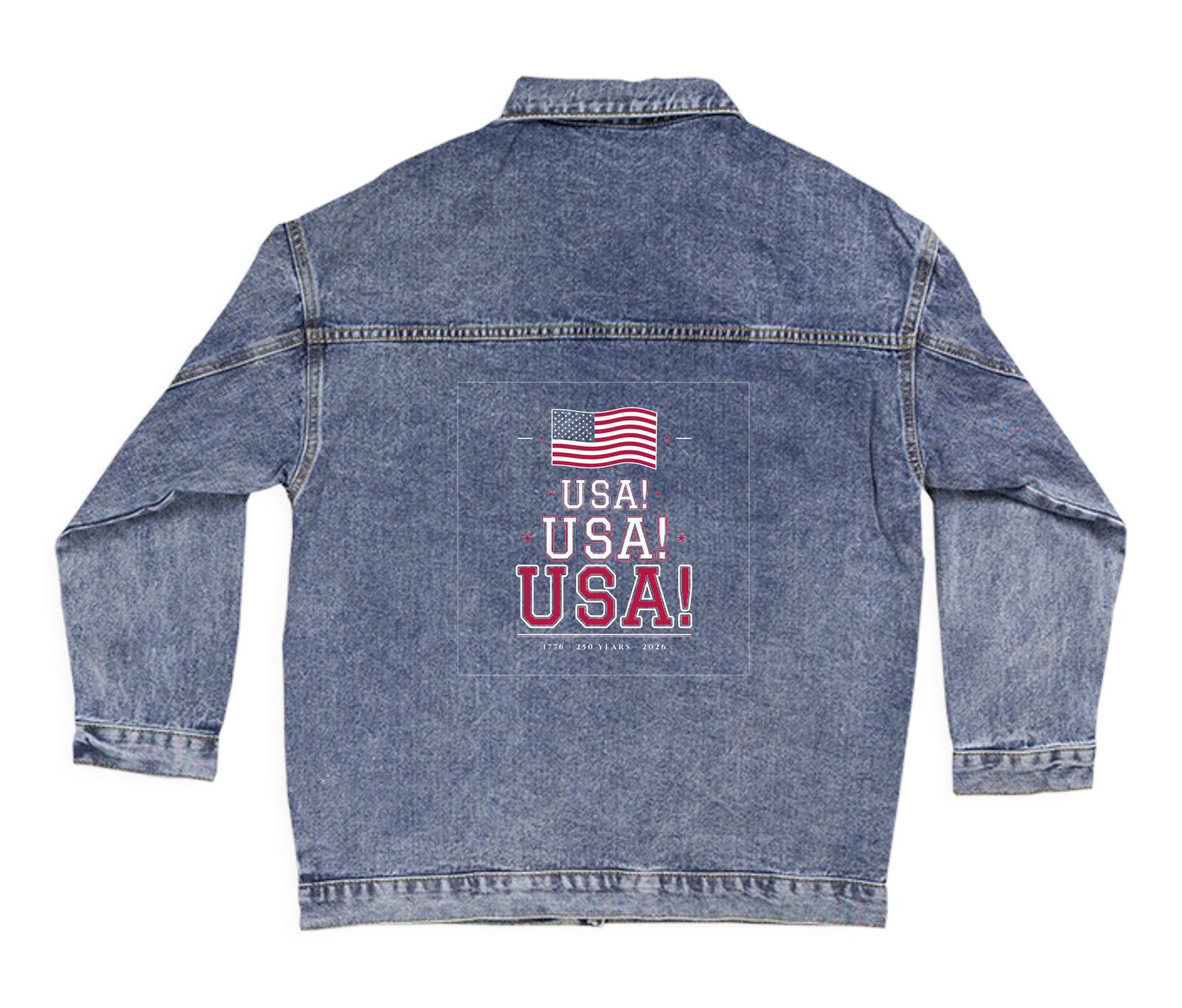 USA! USA! USA! Women's Denim Jacket