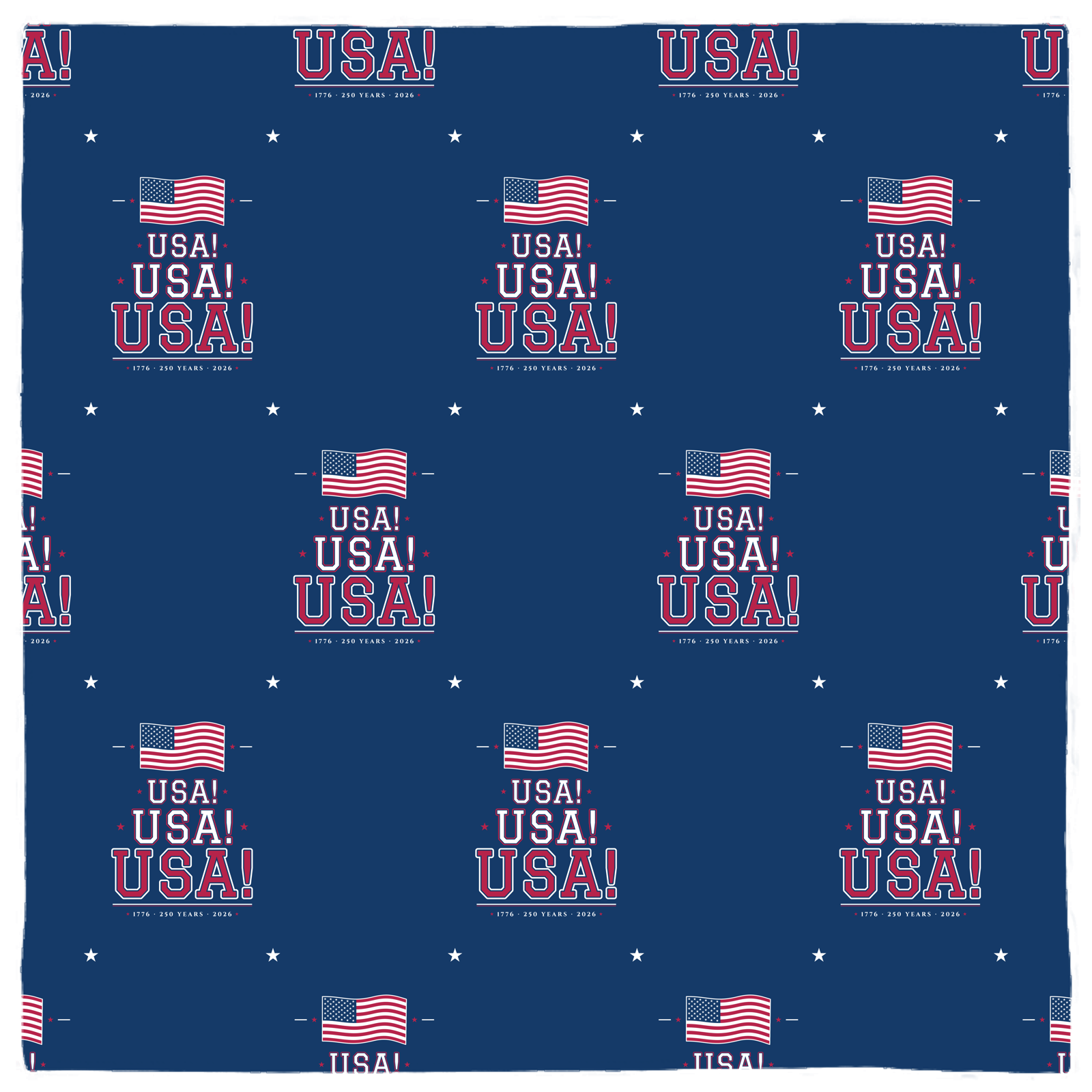 USA! USA! USA! Pet Bandana