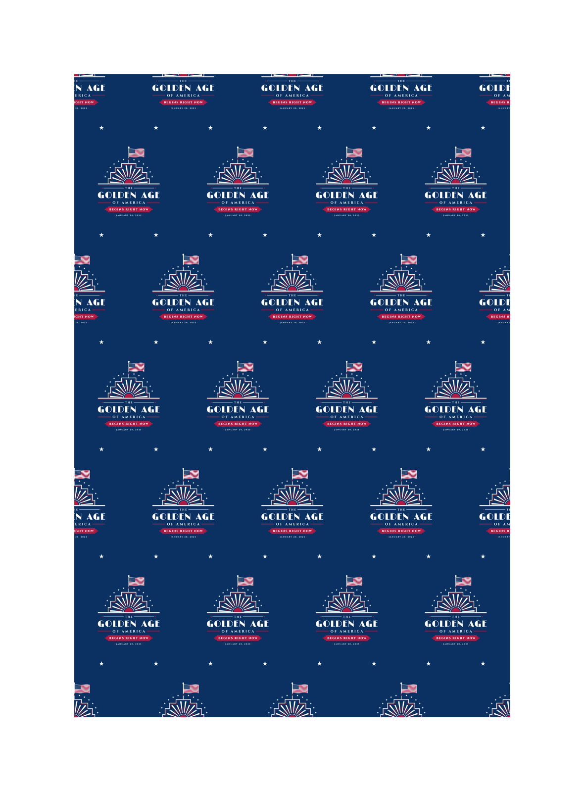 The Golden Age Wrapping Paper