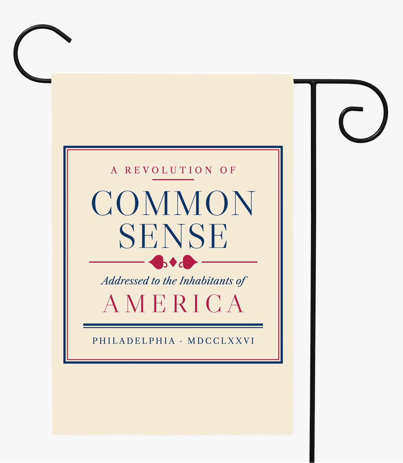 Common Sense Garden Flag