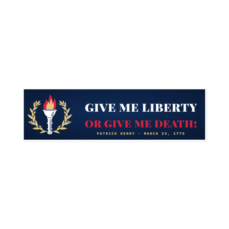 Liberty or Death Bumper Sticker