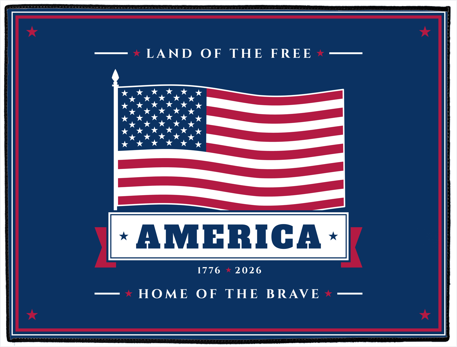 America Doormat