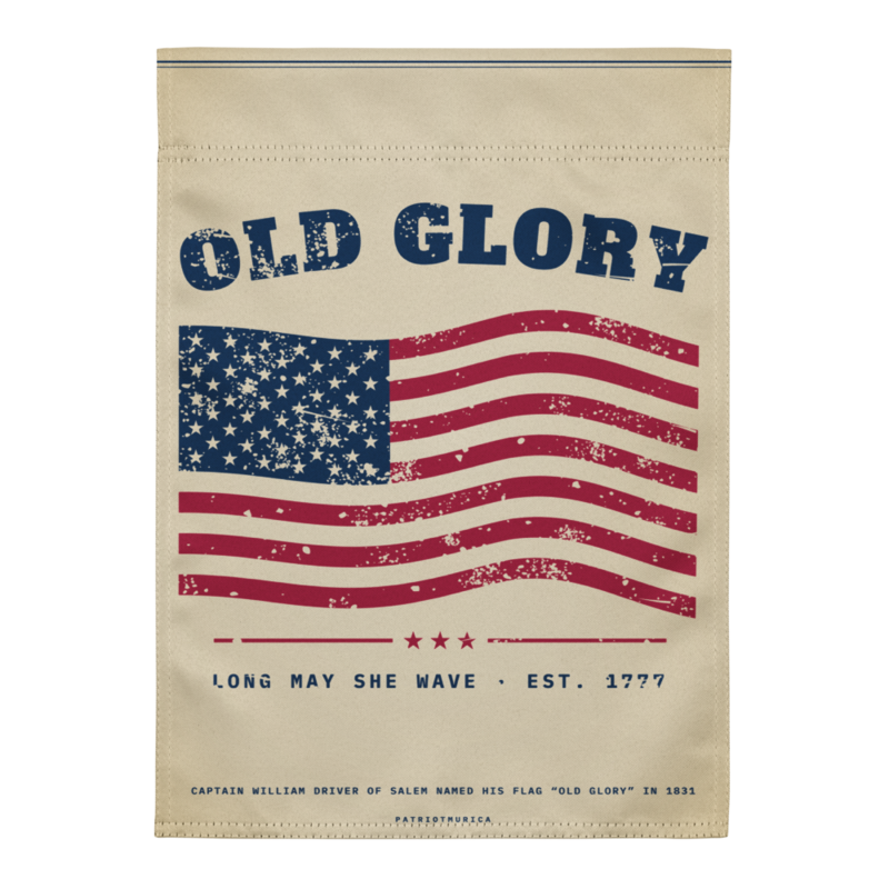 Old Glory Garden Flag