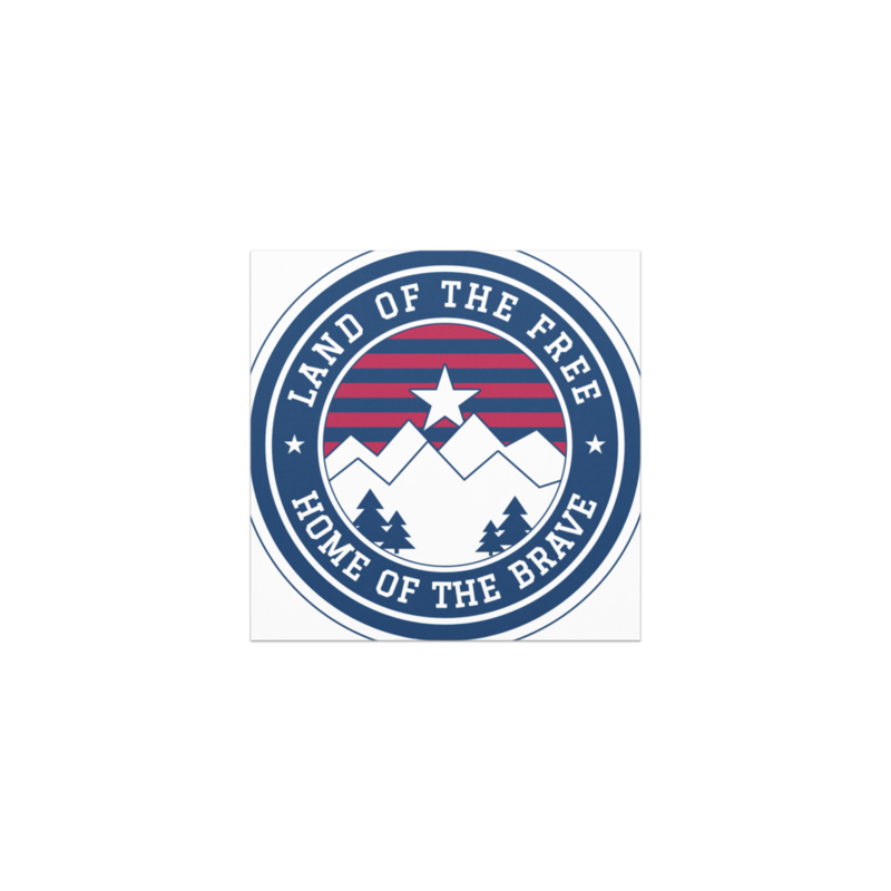 Land of the Free Car Magnet