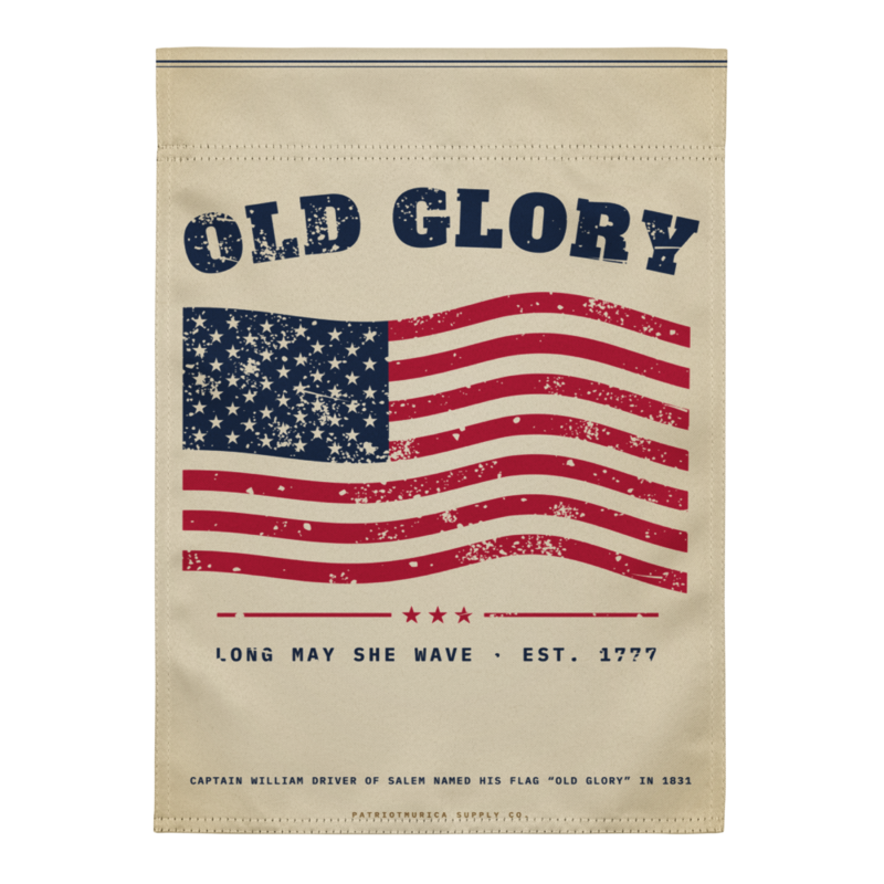 Old Glory Garden Flag