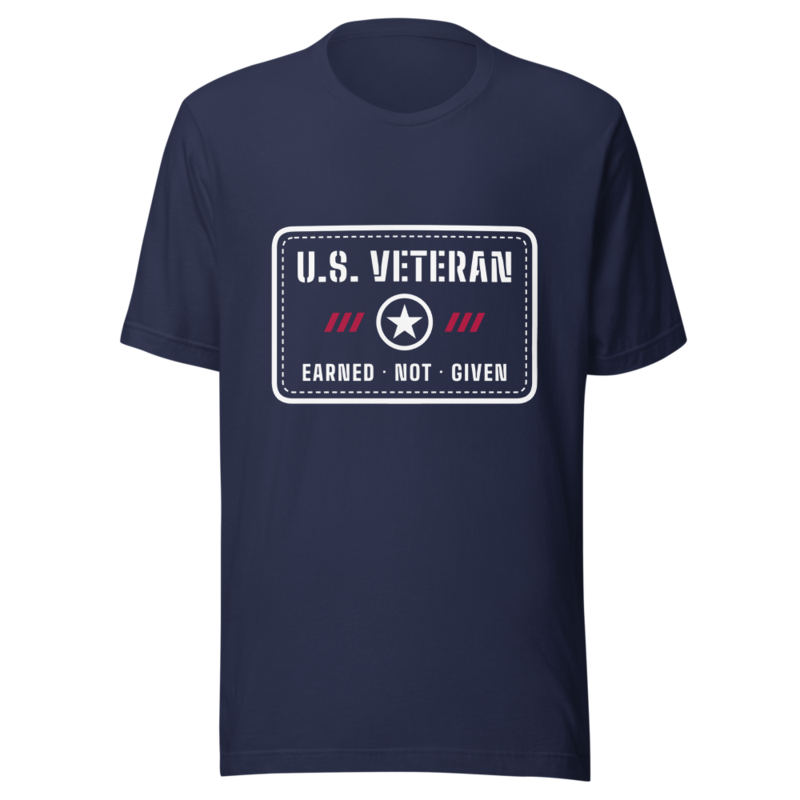 U.S. Veteran Tee in Navy