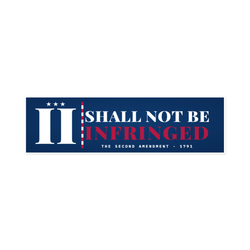Second Amendment Bumper Sticker