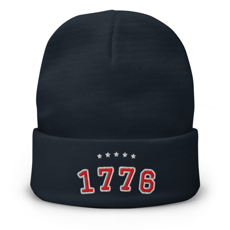 1776 Beanie in Navy