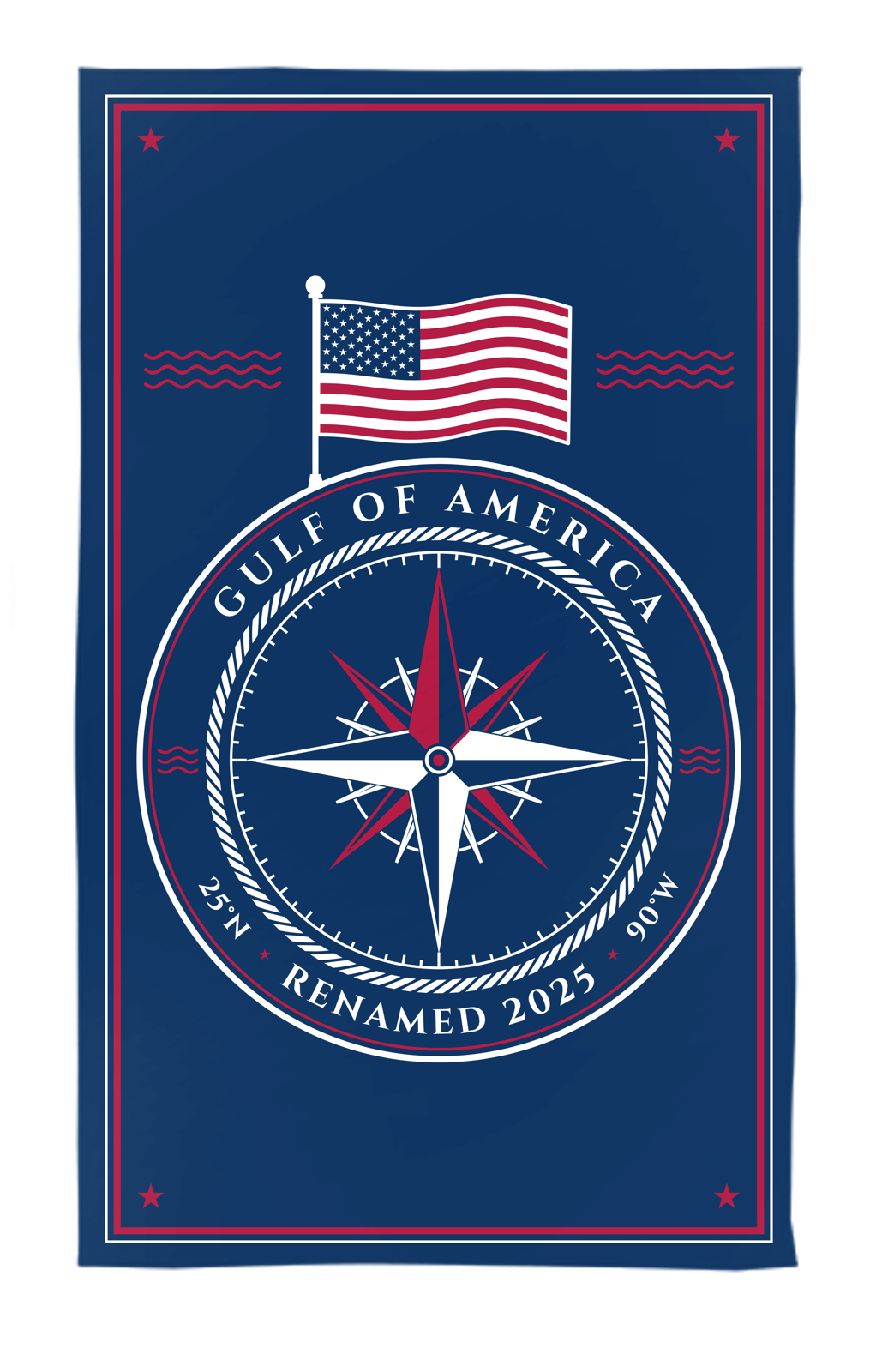 Gulf of America Hand Towel