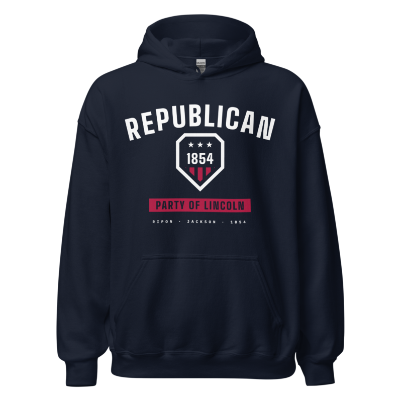 Republican 1854 Hoodie in Navy