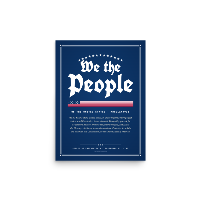 We the People Poster