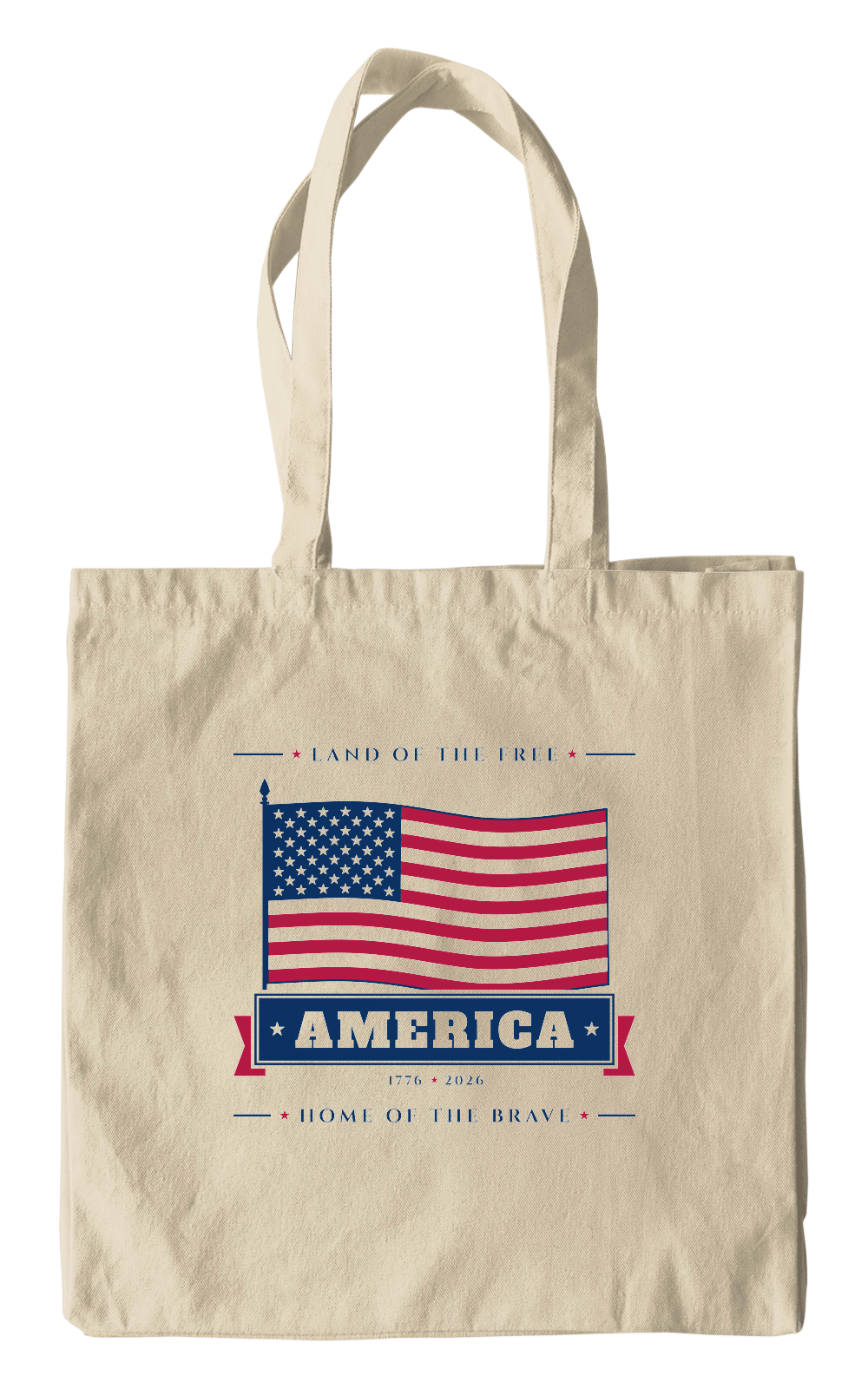 America Canvas Tote