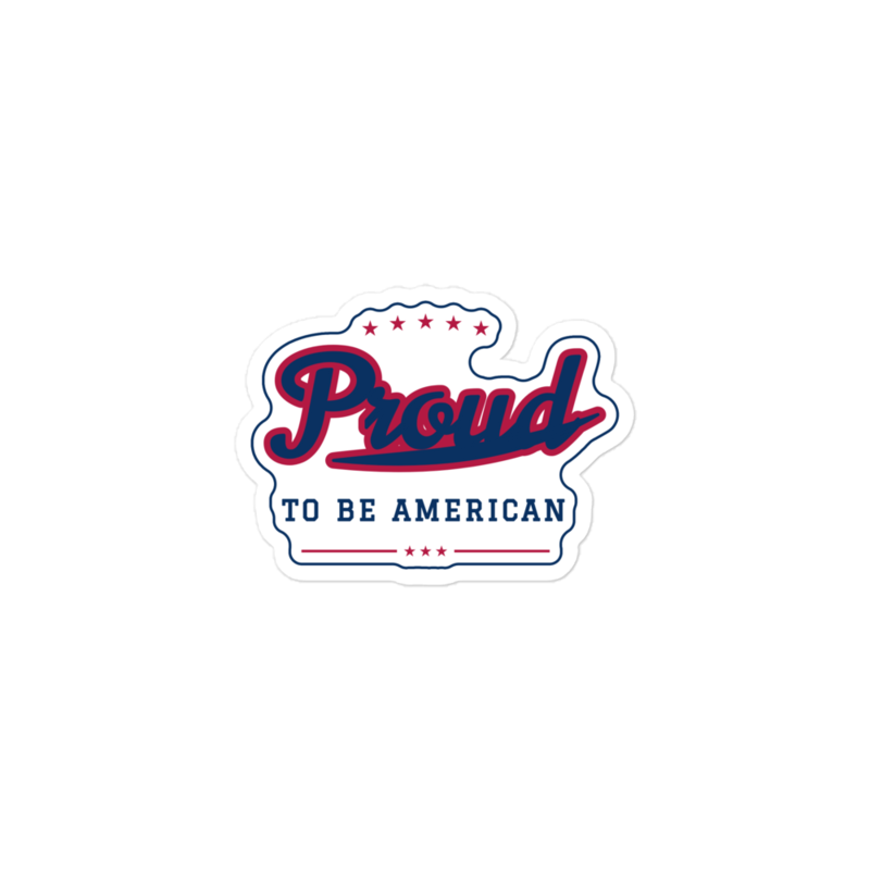 Proud to Be American Sticker