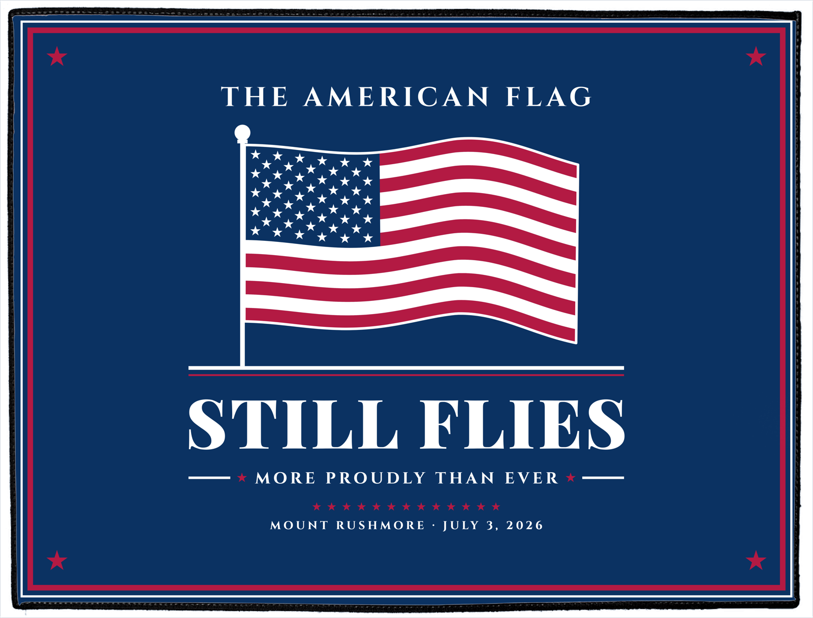 The American Flag Still Flies Doormat