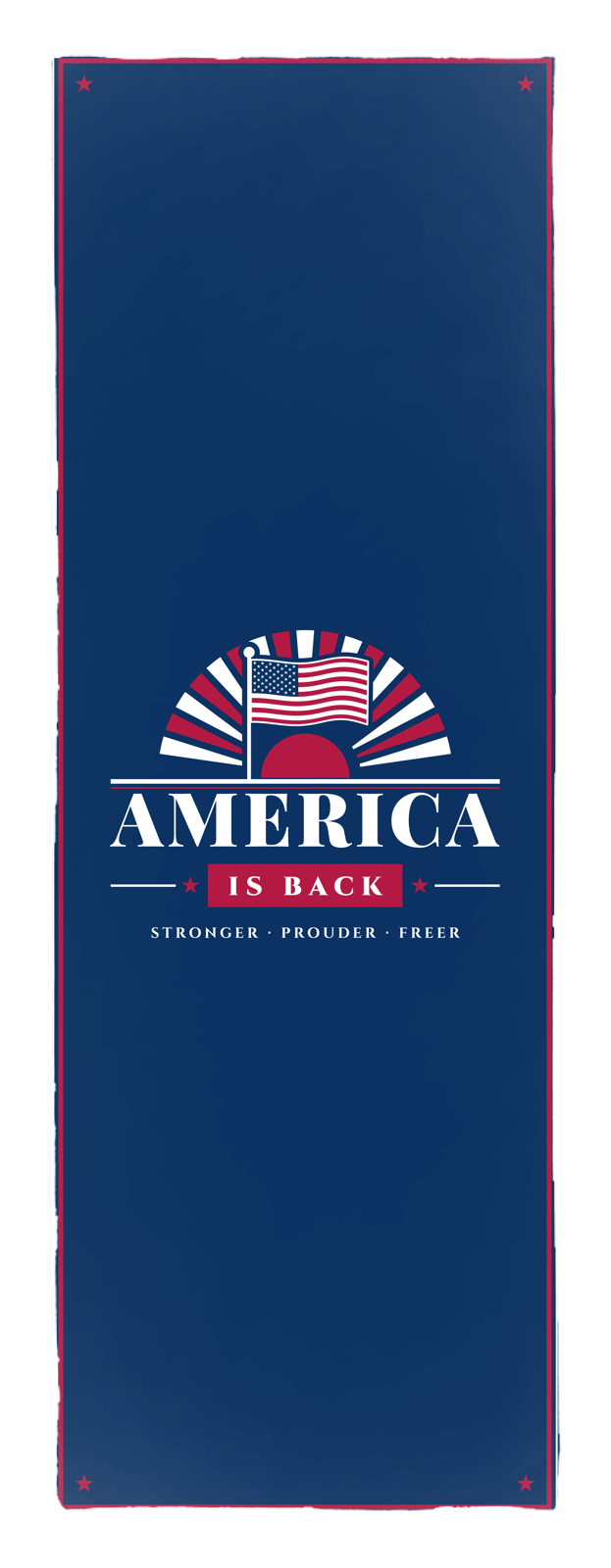 America Is Back Yoga Towel