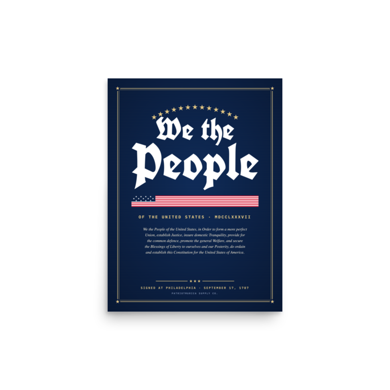 We the People Poster
