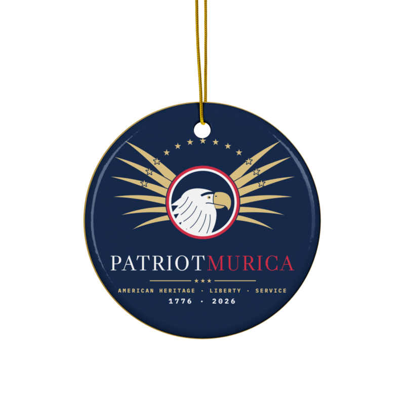PatriotMurica Crest Ornament