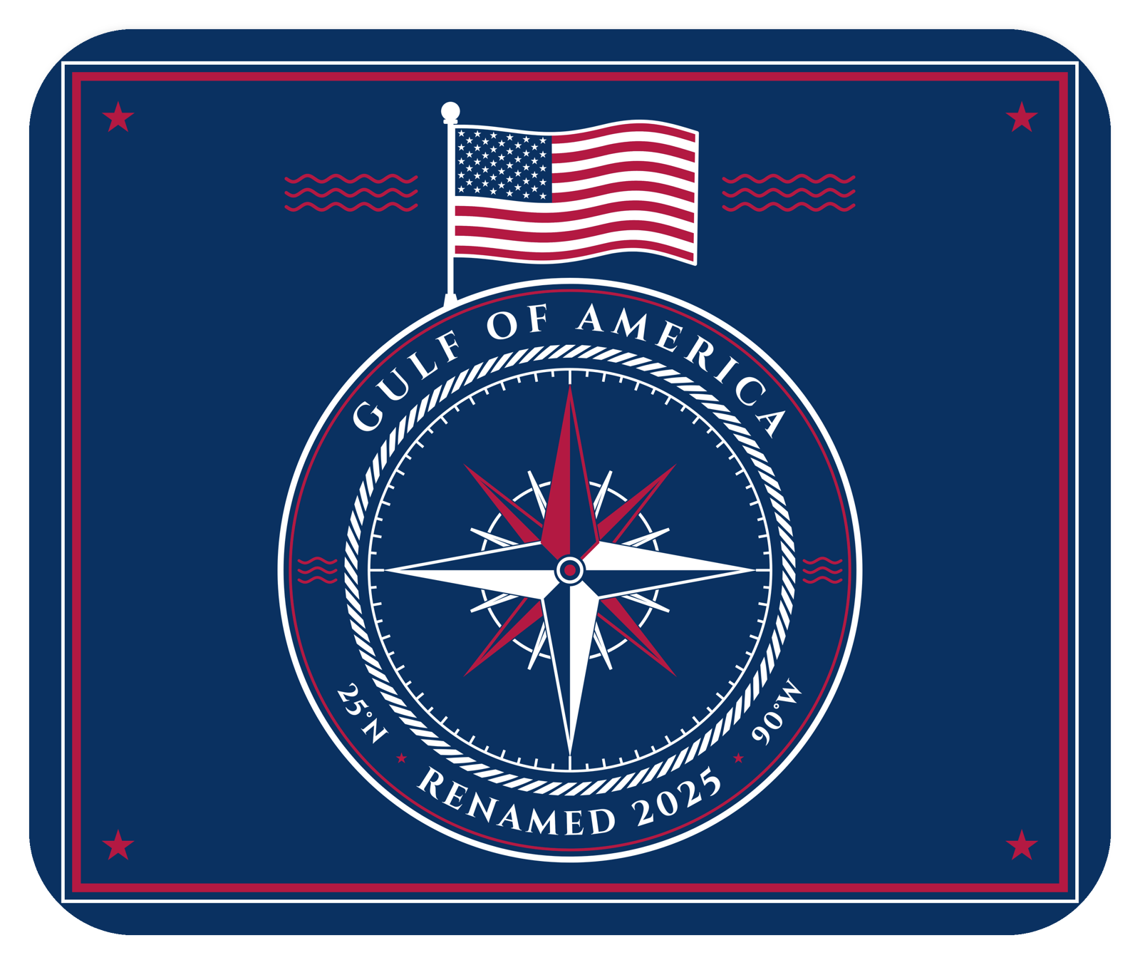 Gulf of America Mouse Pad