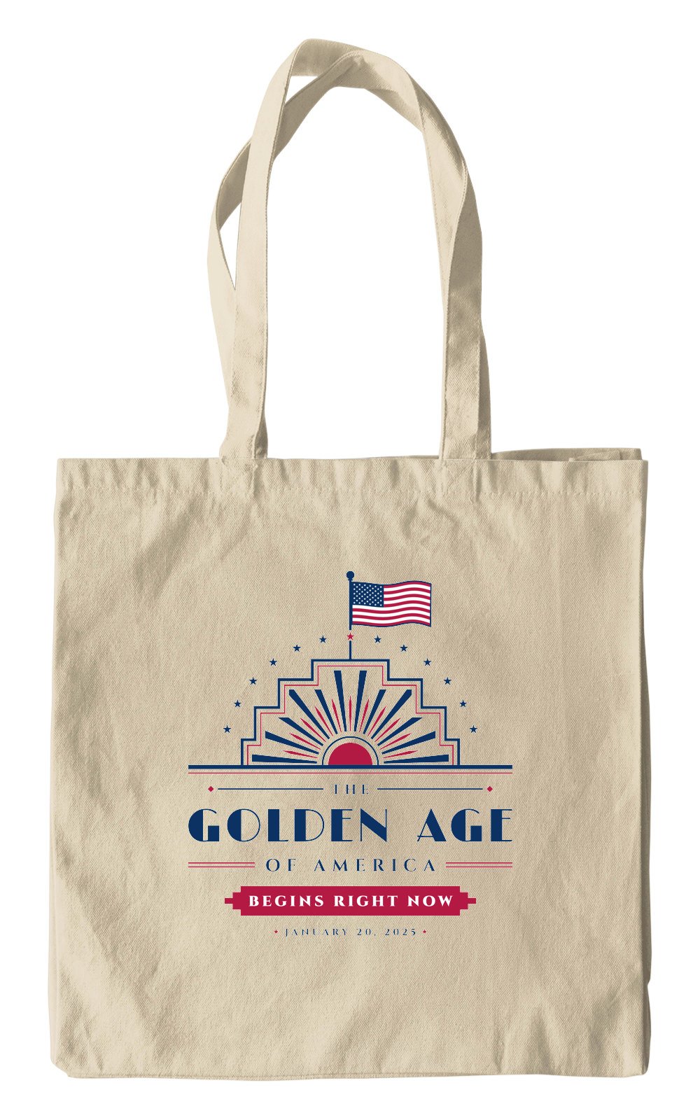 The Golden Age Canvas Tote