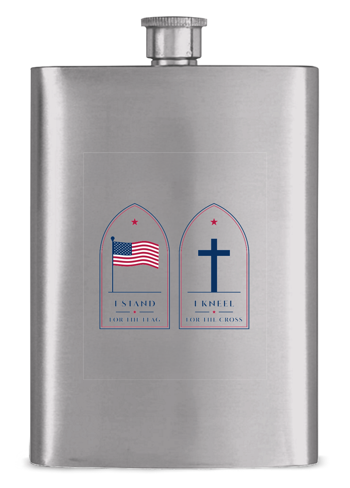 Stand for the Flag Hip Flask