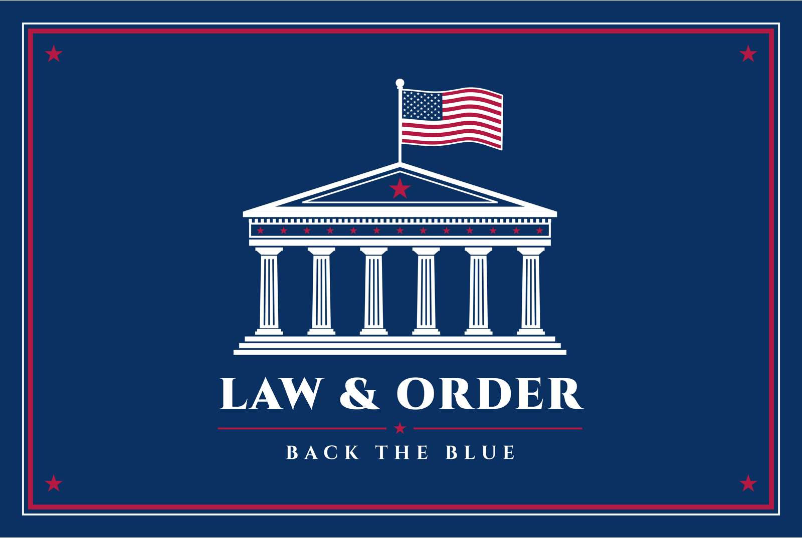 Law & Order Matte Poster