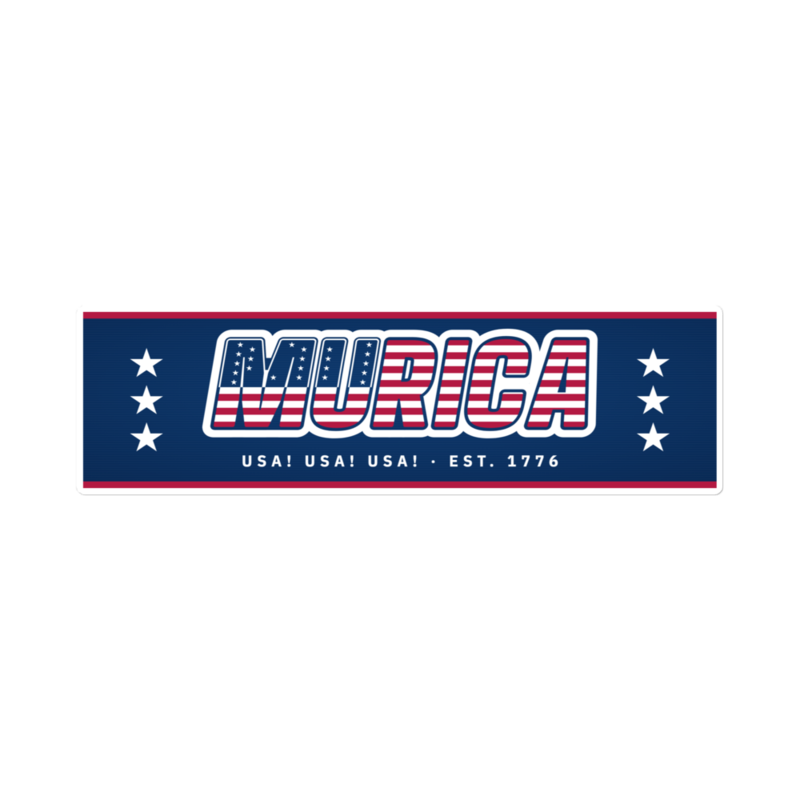 Murica Bumper Sticker