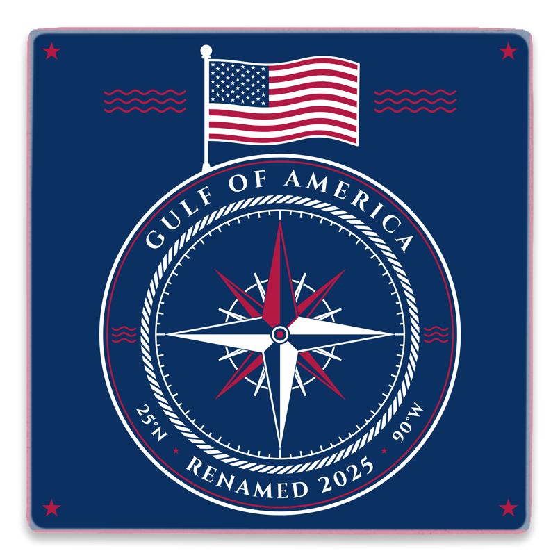 Gulf of America Acrylic Magnet