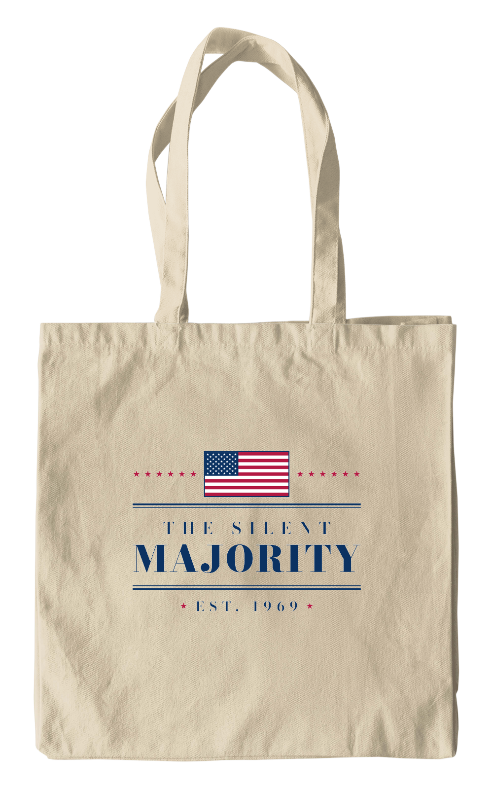 The Silent Majority Canvas Tote