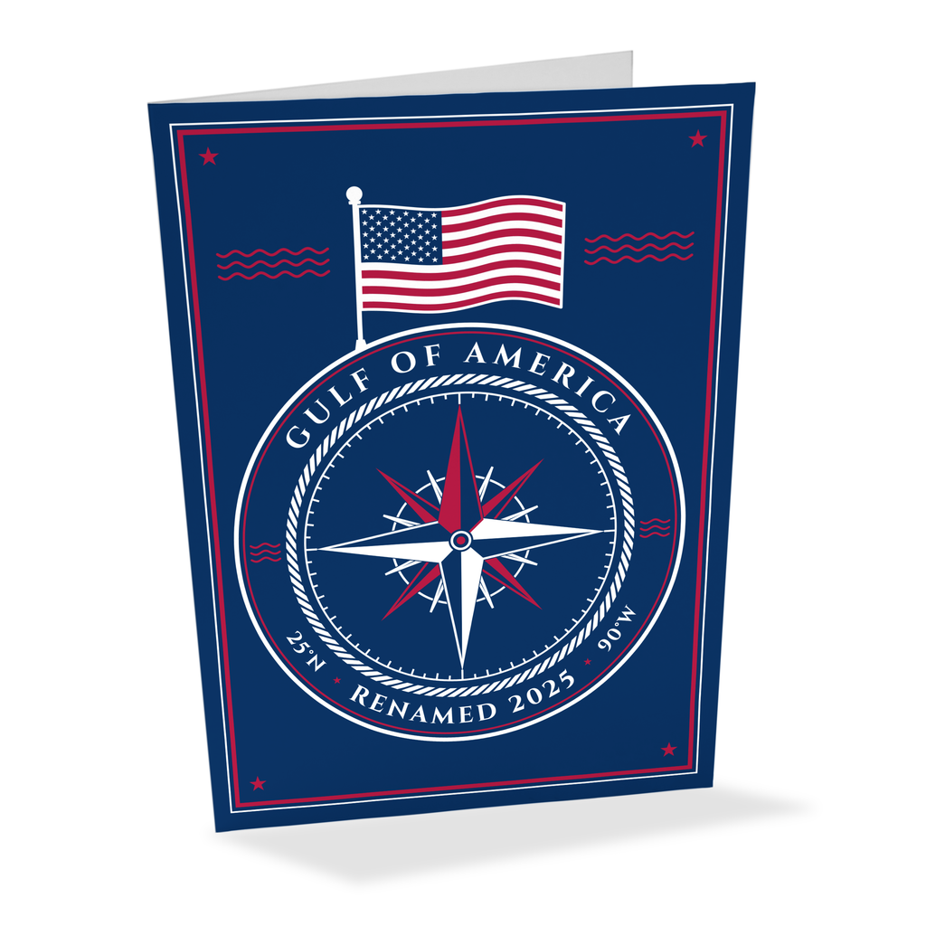 Gulf of America Greeting Cards, photo 1 of 2