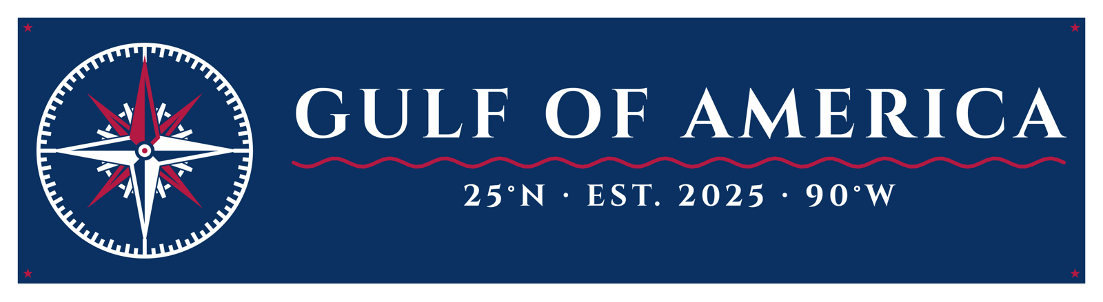 Gulf of America Car Magnet