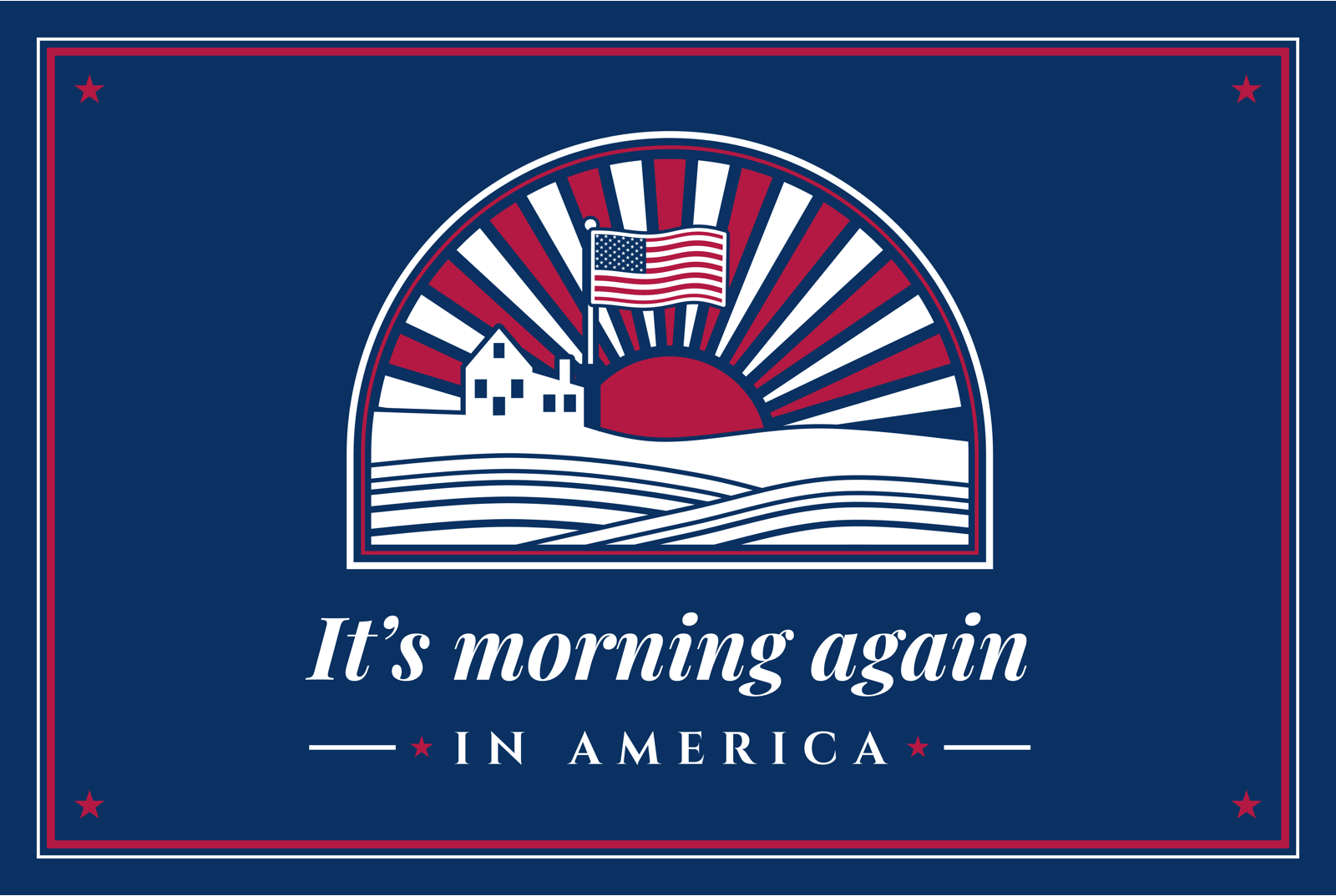 Morning in America Matte Poster