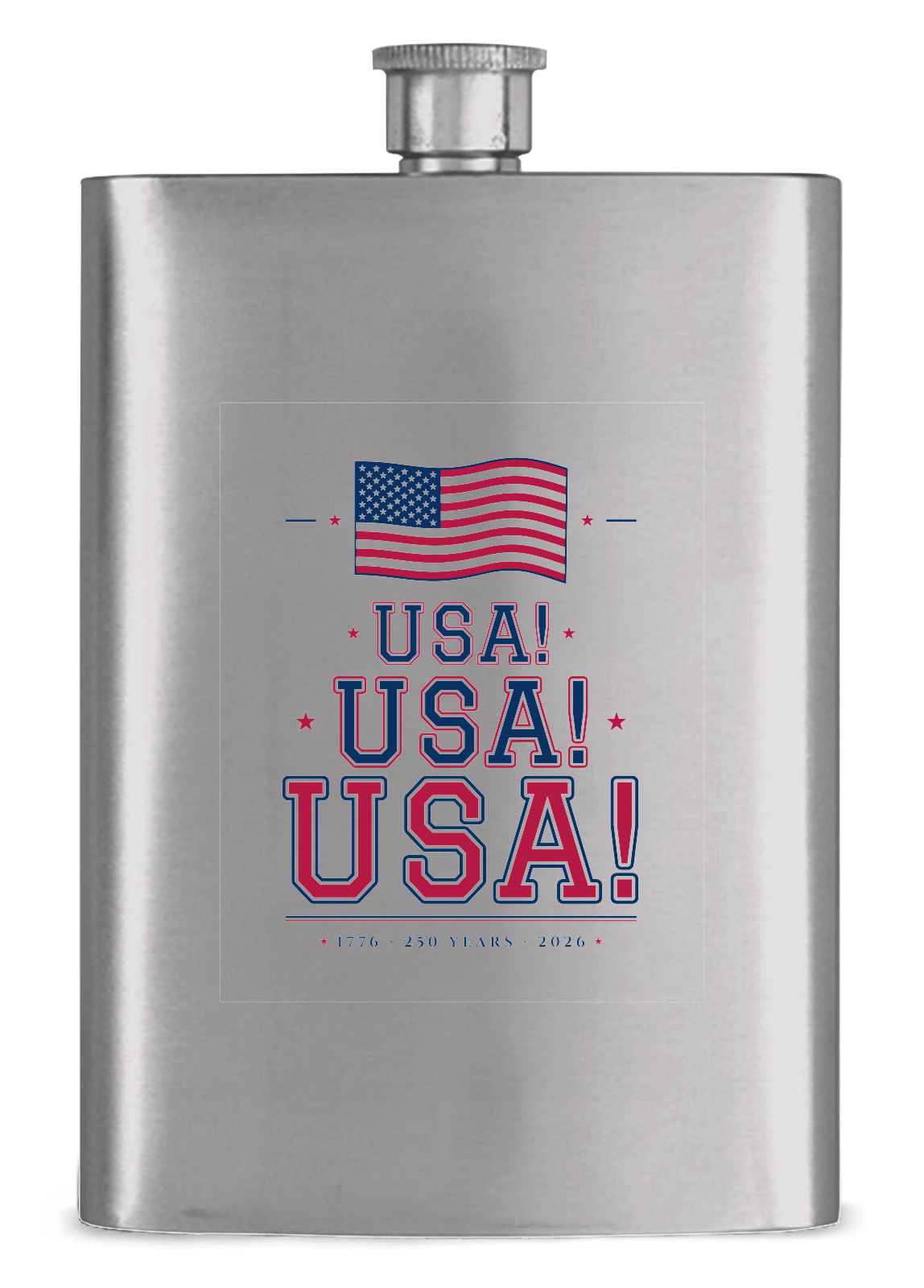 USA! USA! USA! Hip Flask