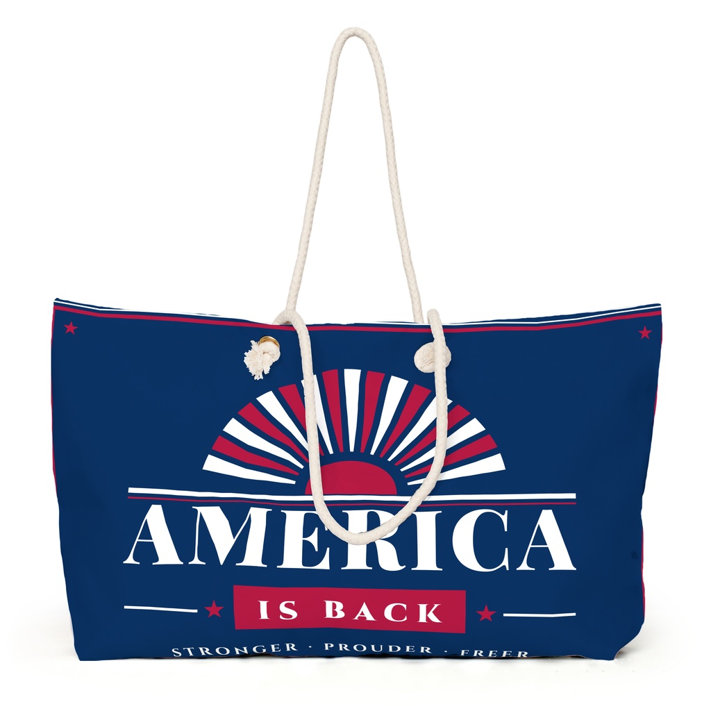 America Is Back Weekender Bag