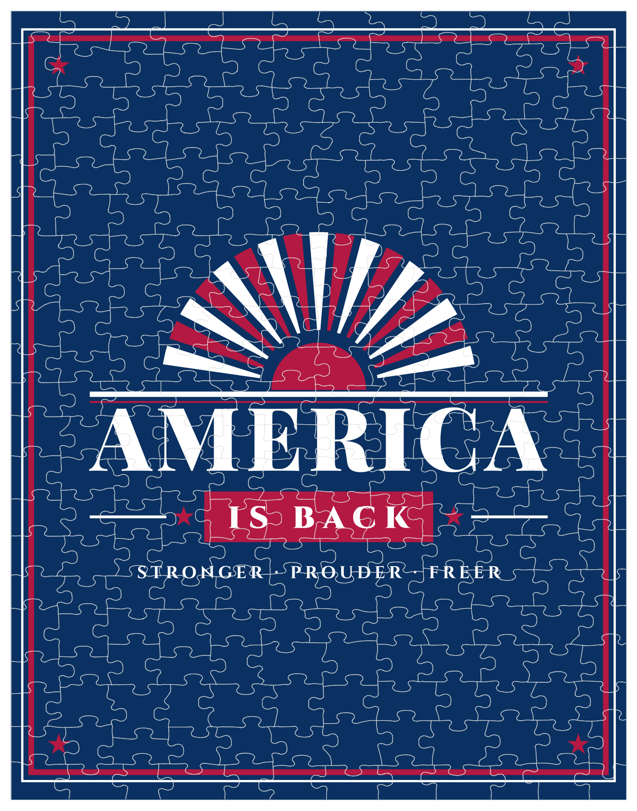 America Is Back Jigsaw Puzzle