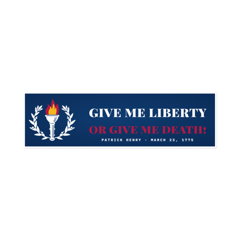 Liberty or Death Bumper Sticker