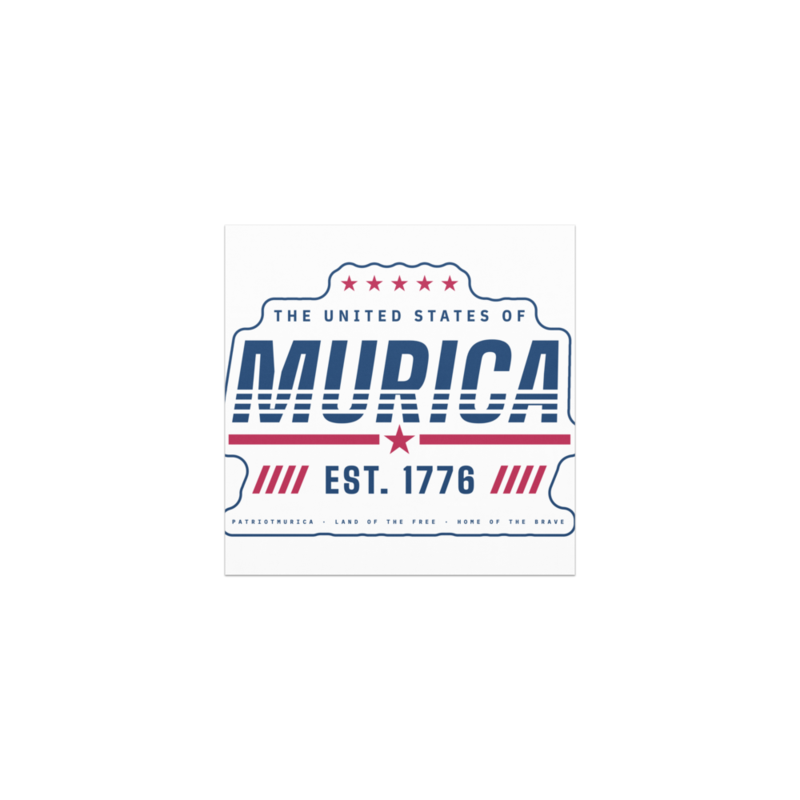 Murica Car Magnet