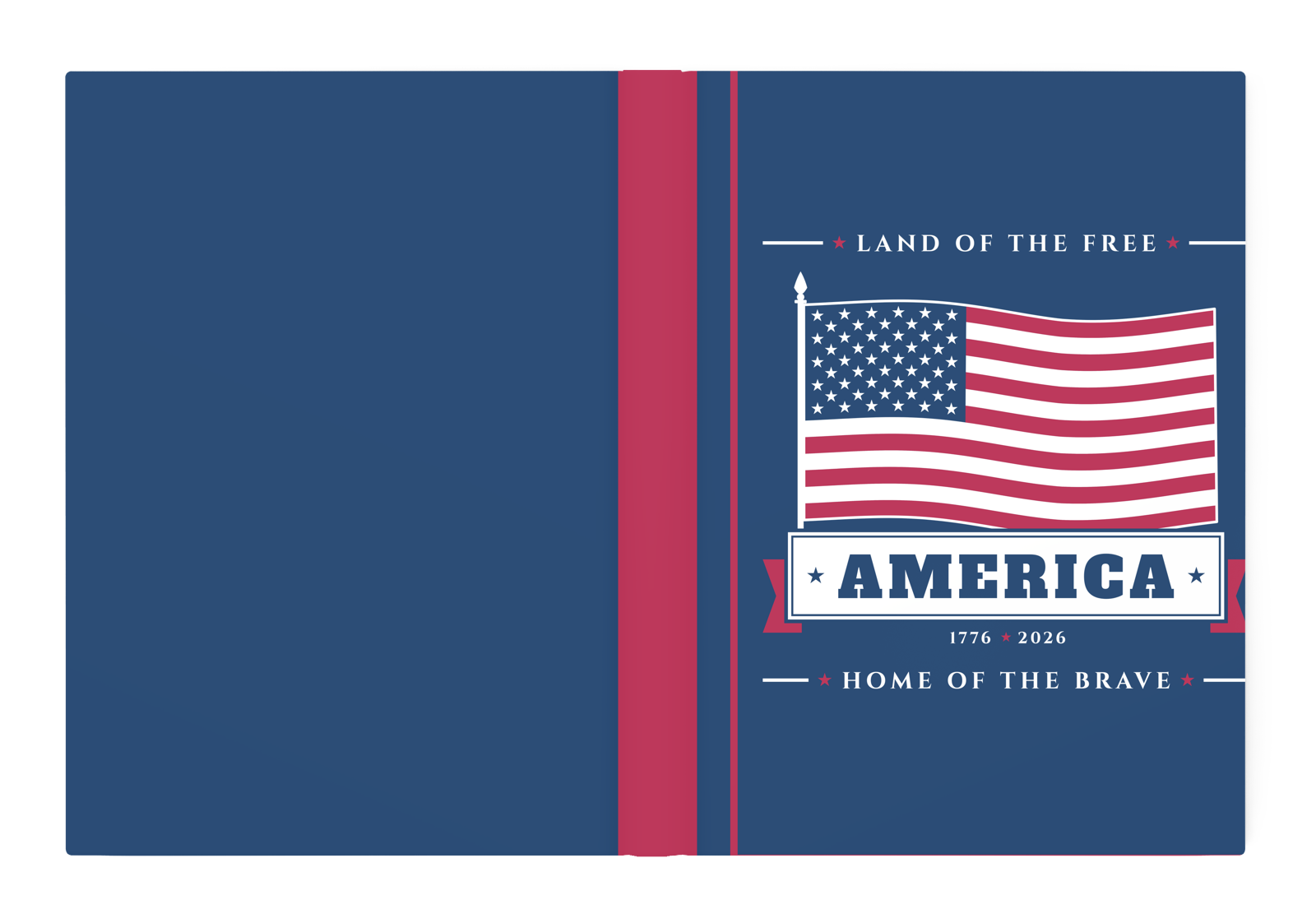 America Hardcover Journal