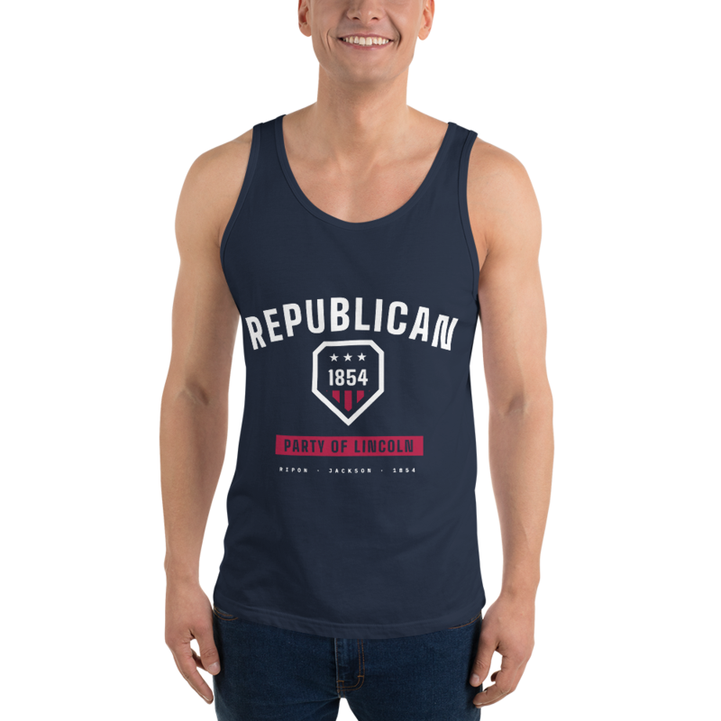 Republican 1854 Tank Top in Navy