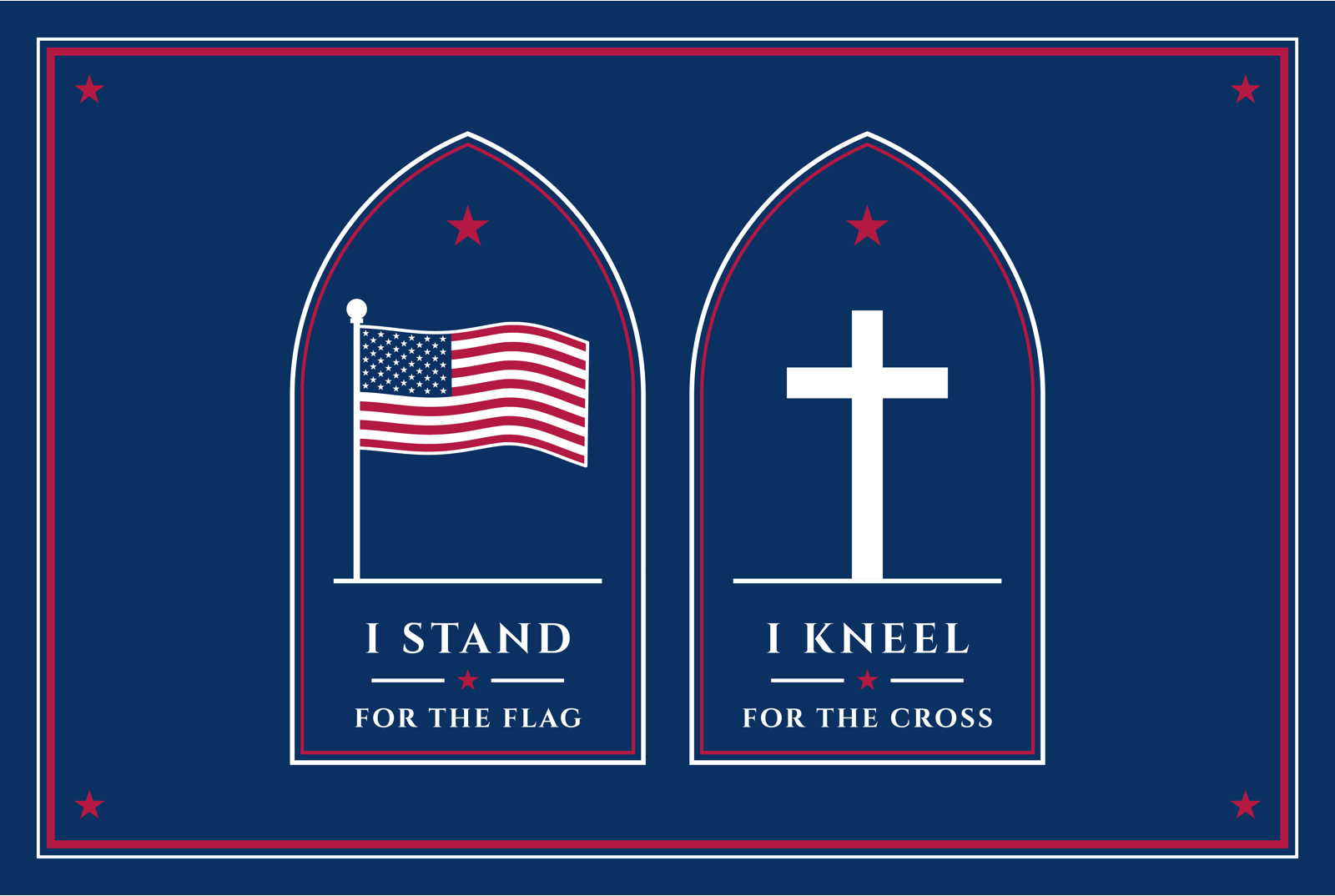 Stand for the Flag Matte Poster