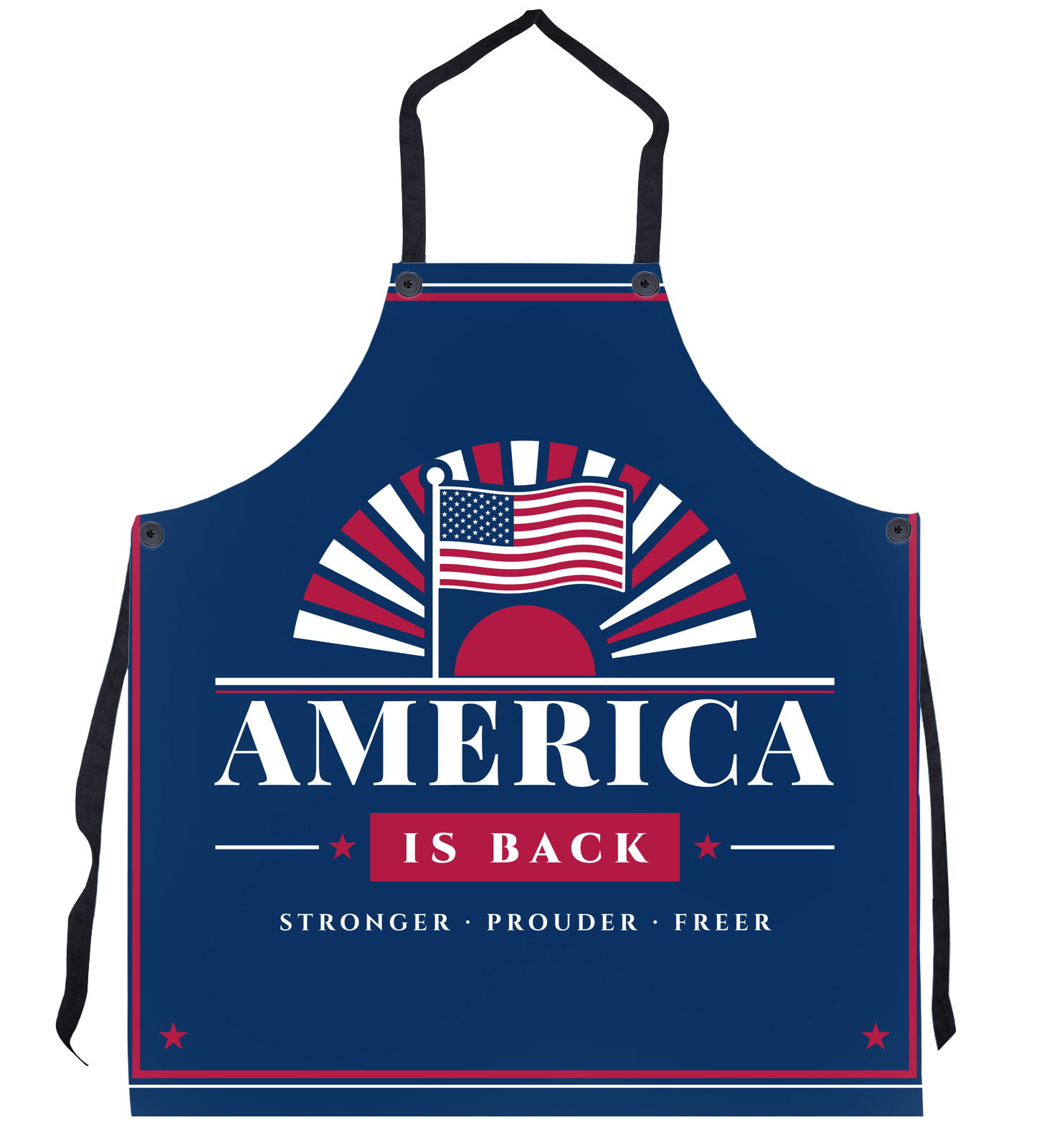 America Is Back Grilling Apron