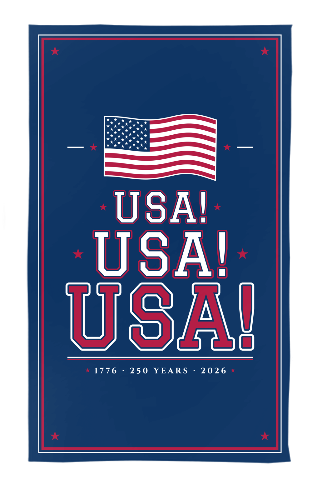 USA! USA! USA! Hand Towel