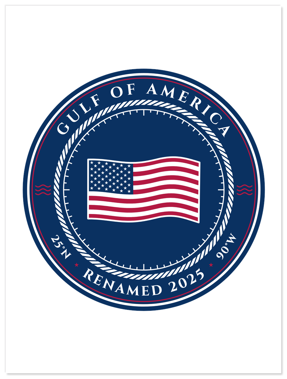 Gulf of America Sticker Pack