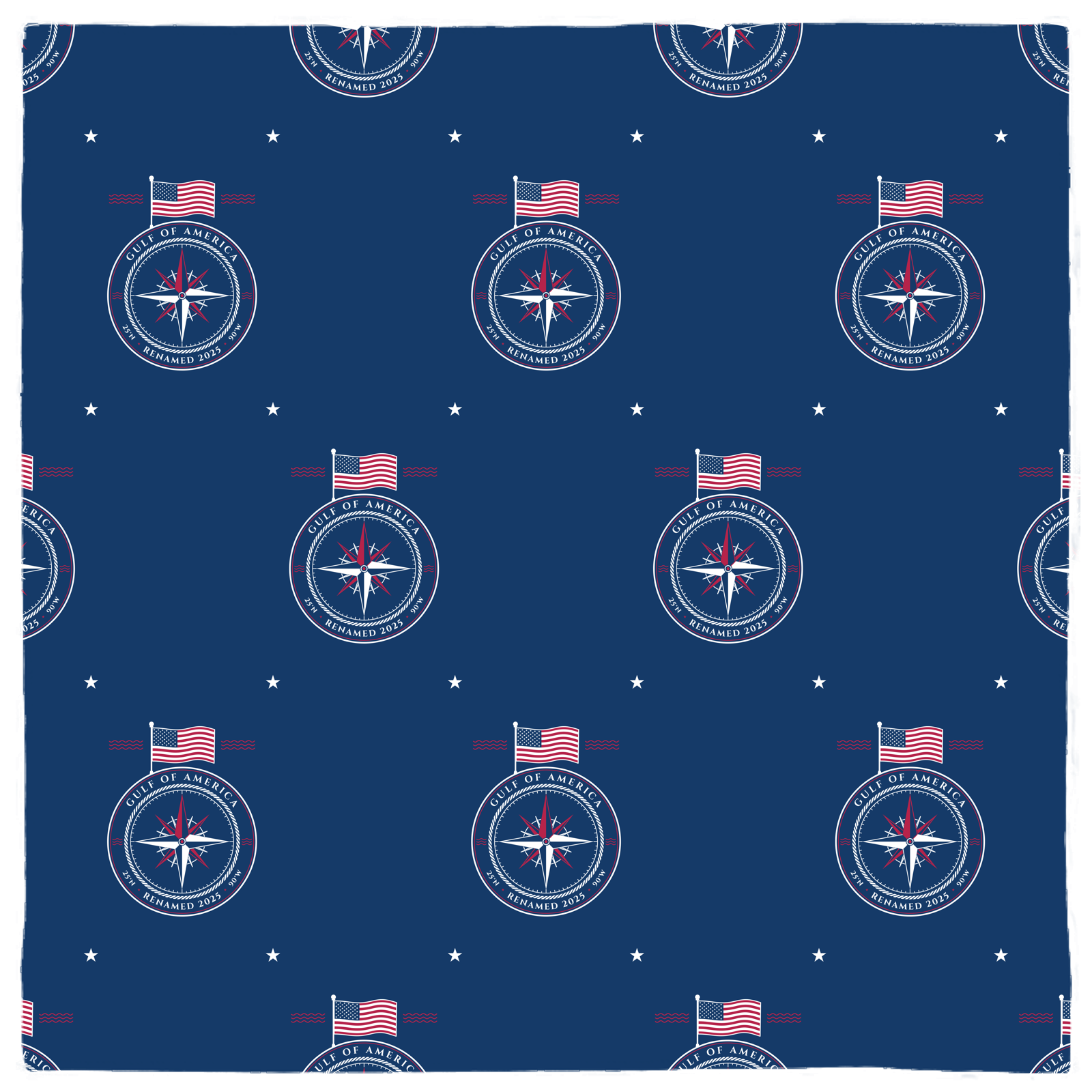 Gulf of America Pet Bandana